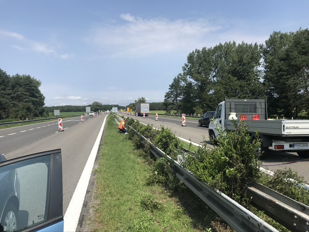 Opravy a údržby silnic a dálnic